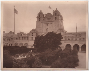 The California Building at the PPIE San Francisco 1915